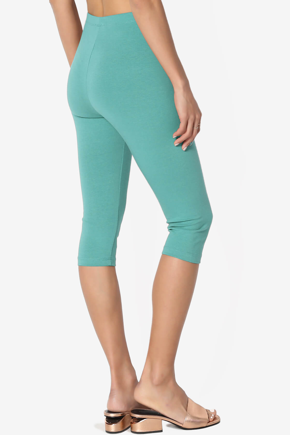 Kite Cotton Below Knee Leggings DUSTY TEAL_4