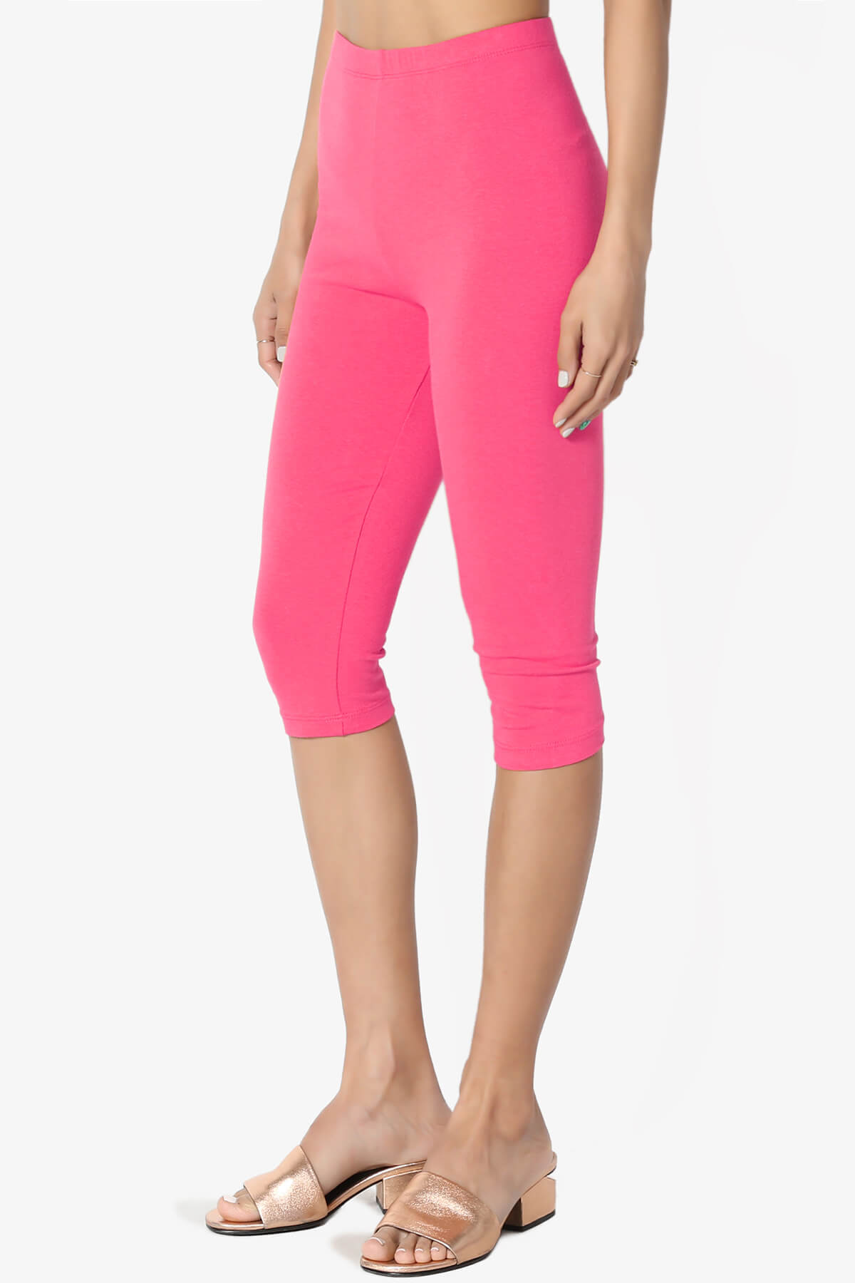 Kite Cotton Below Knee Leggings FUCHSIA_3
