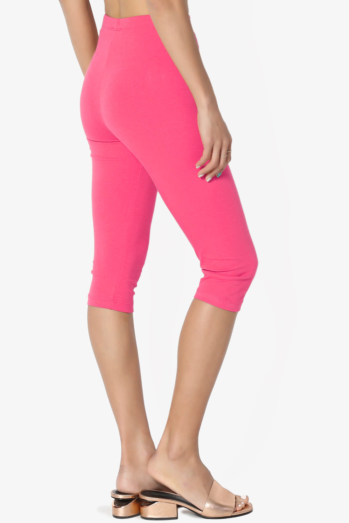 Kite Cotton Below Knee Leggings FUCHSIA_4