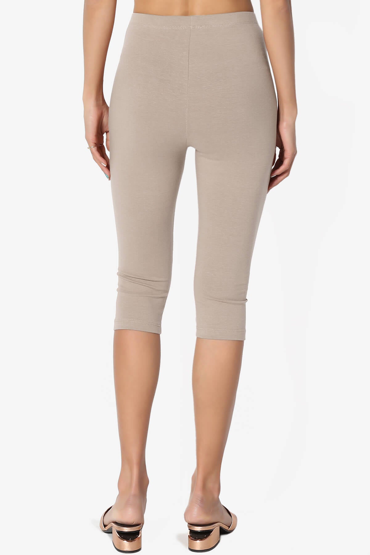 Kite Cotton Below Knee Leggings LIGHT MOCHA_2