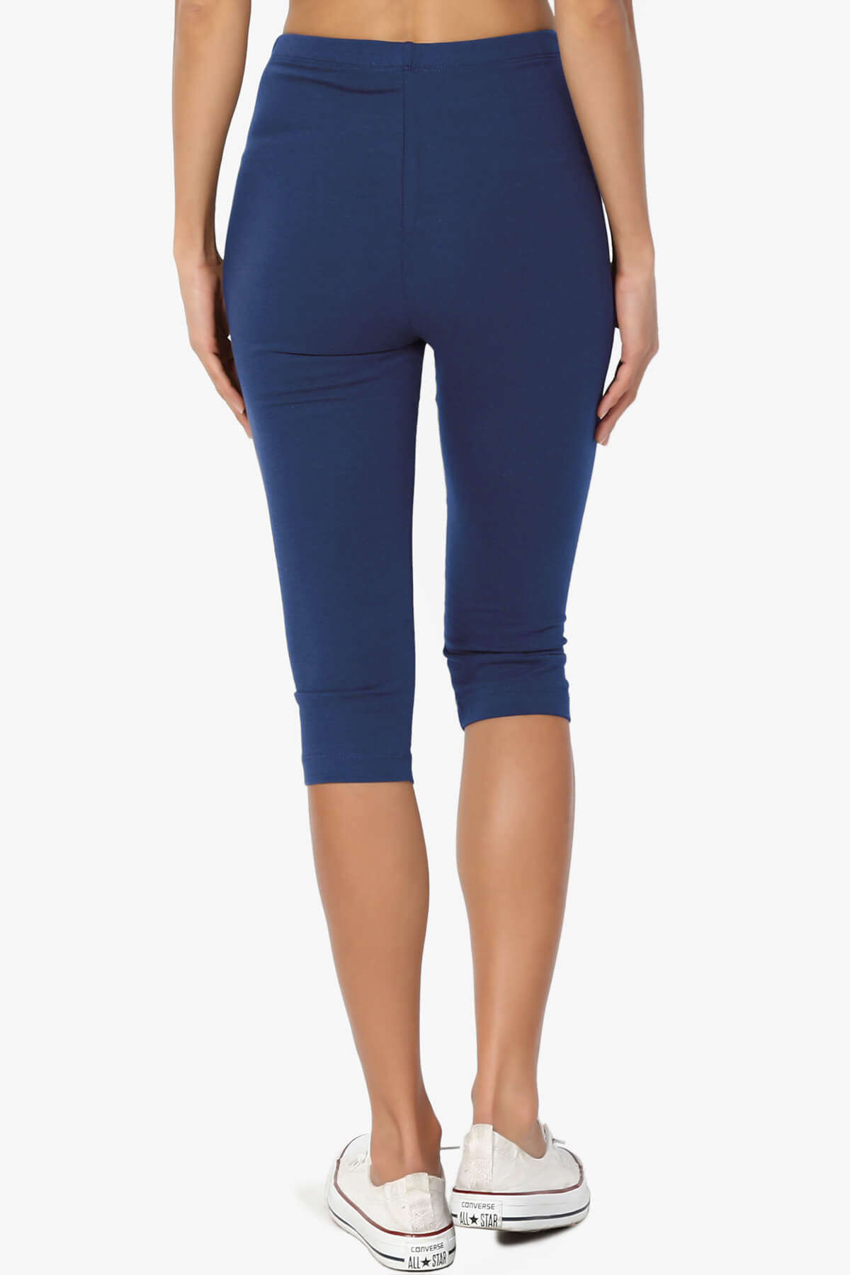 Kite Cotton Below Knee Leggings LIGHT NAVY_2