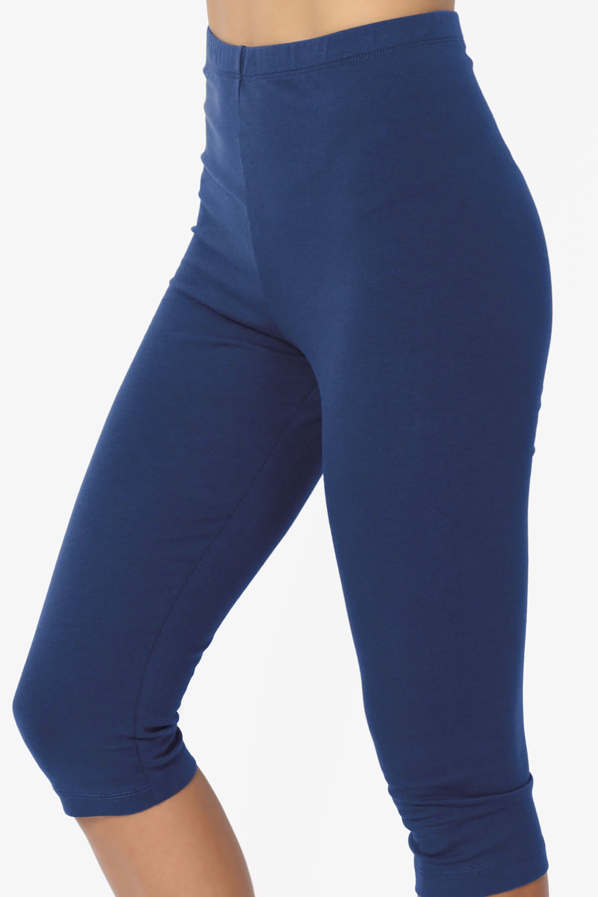 Kite Cotton Below Knee Leggings LIGHT NAVY_5