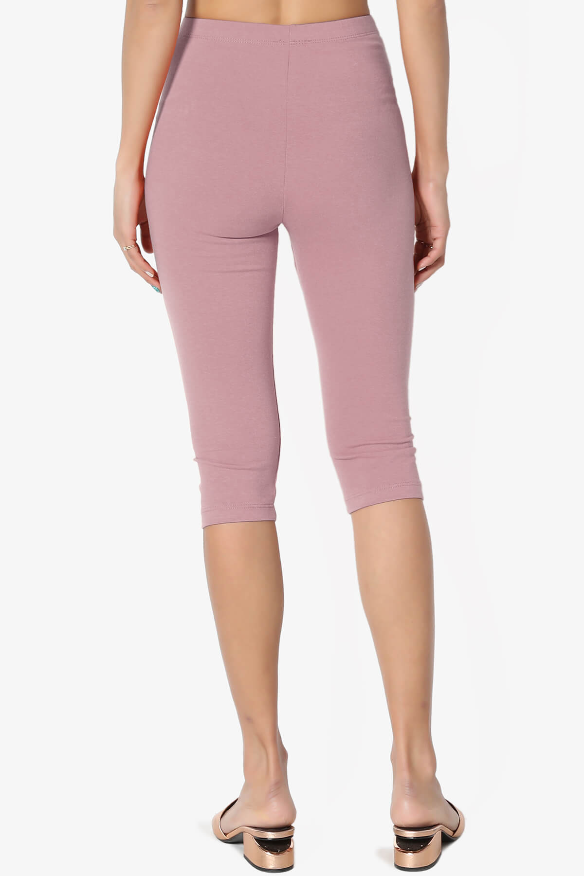 Kite Cotton Below Knee Leggings LIGHT ROSE_2