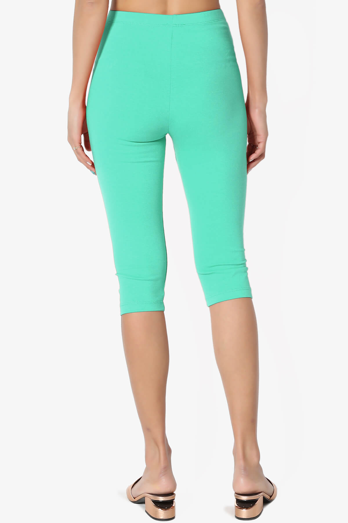 Kite Cotton Below Knee Leggings MINT_2