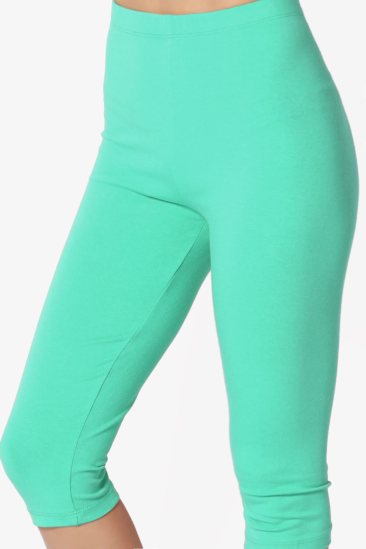 Kite Cotton Below Knee Leggings MINT_5
