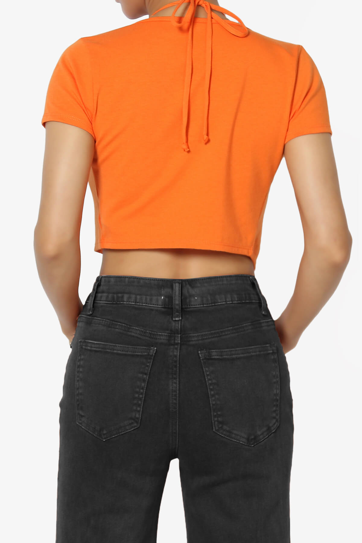 Linda Cardigan And Bra Top SET ORANGE_2