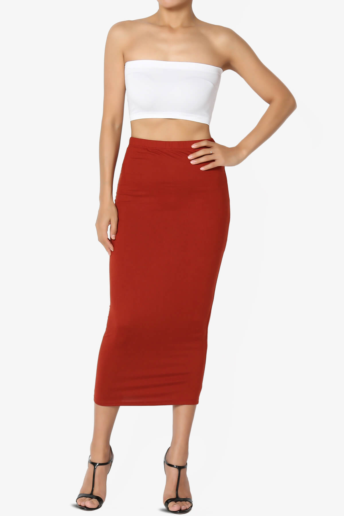 Ludlow Seamless Bandeau Bra Top WHITE_6