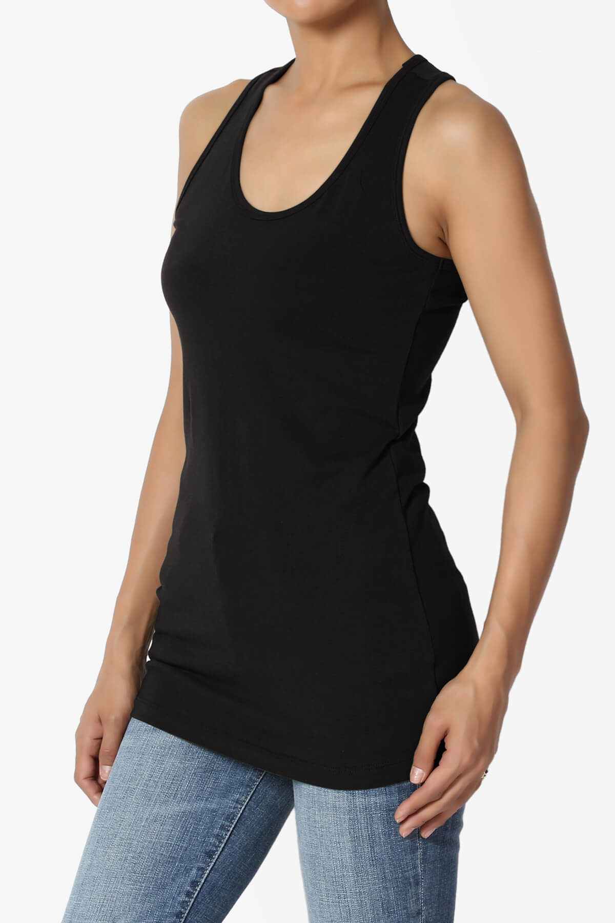 Marnie Racerback Tank Top BLACK_3