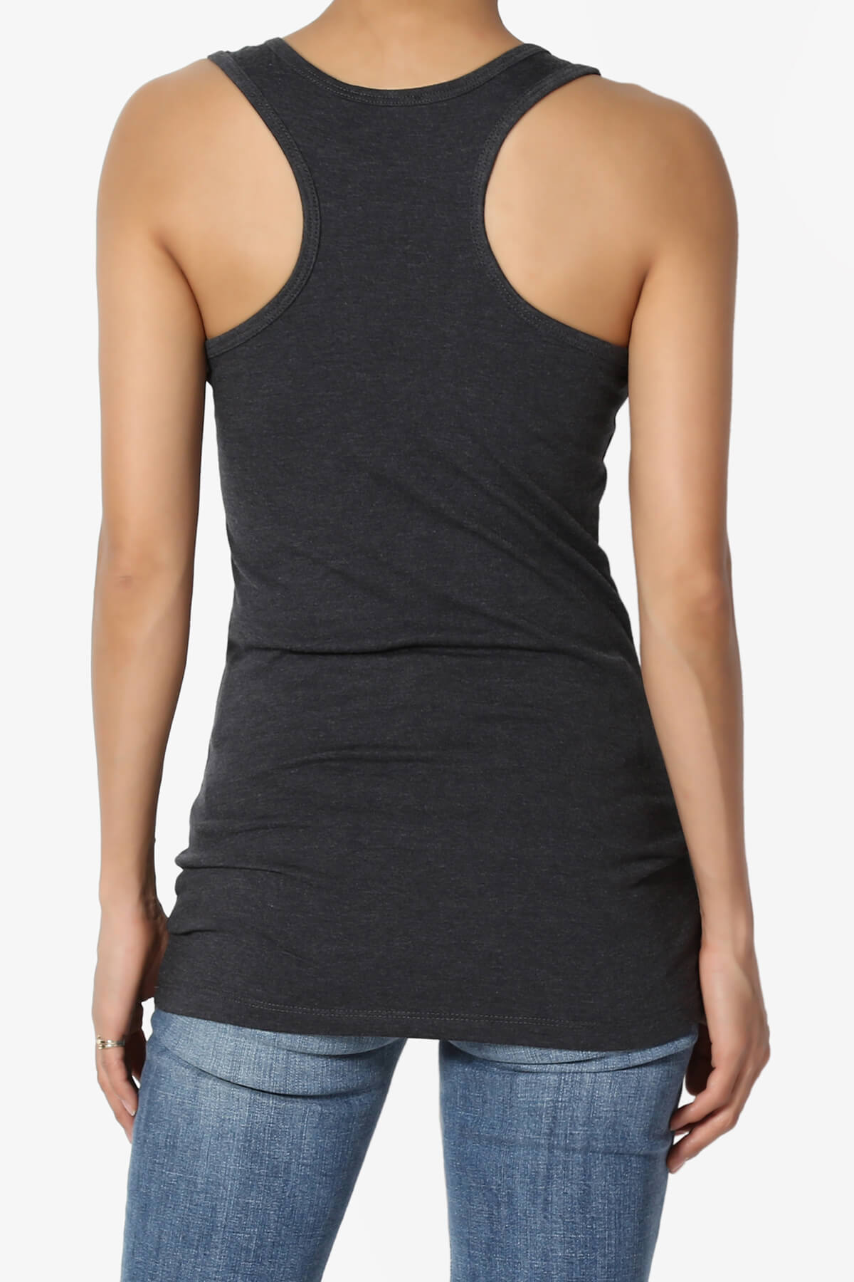 Marnie Racerback Tank Top CHARCOAL_2