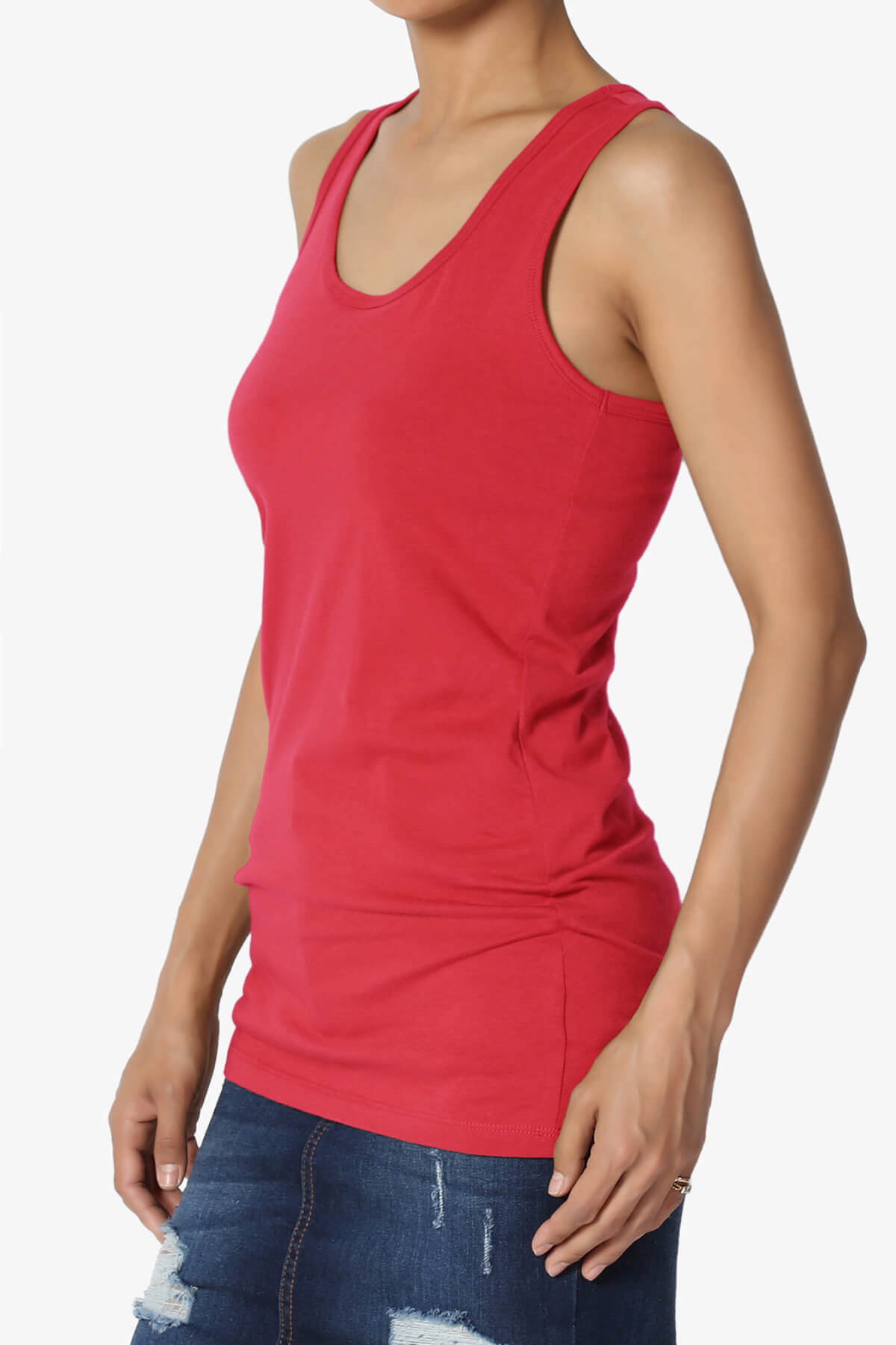 Marnie Racerback Tank Top RED_3