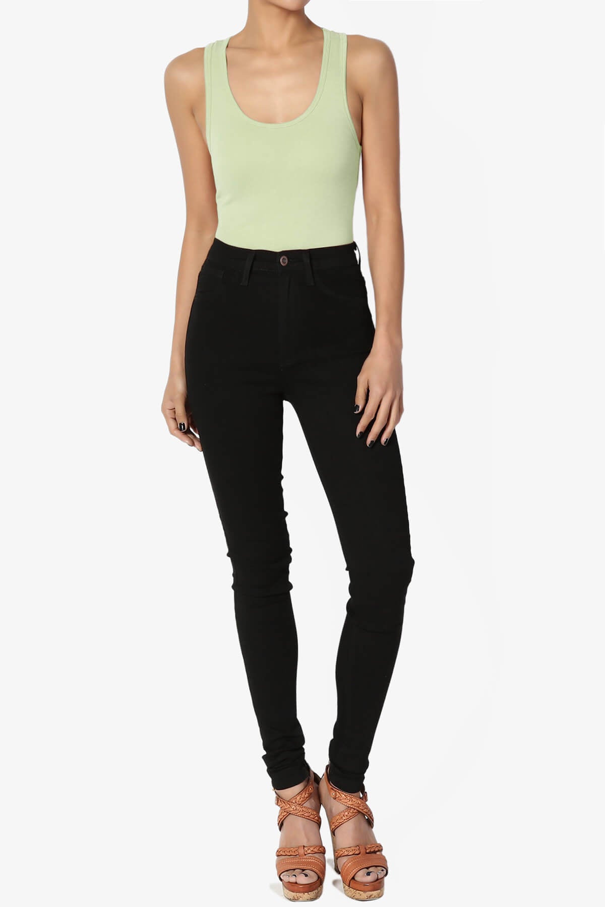 Maya Scoop Neck Tank Bodysuit MORE COLORS