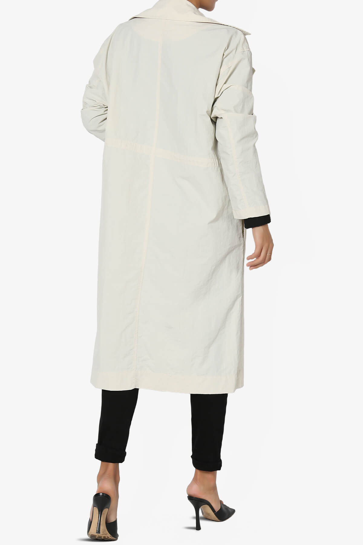 Melanie Lightweight Trench Coat CREAM_2