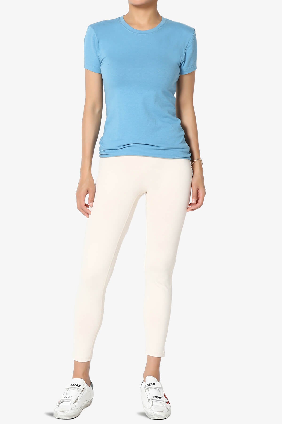 Mosco Athletic Tummy Control Workout Leggings TAUPE_6