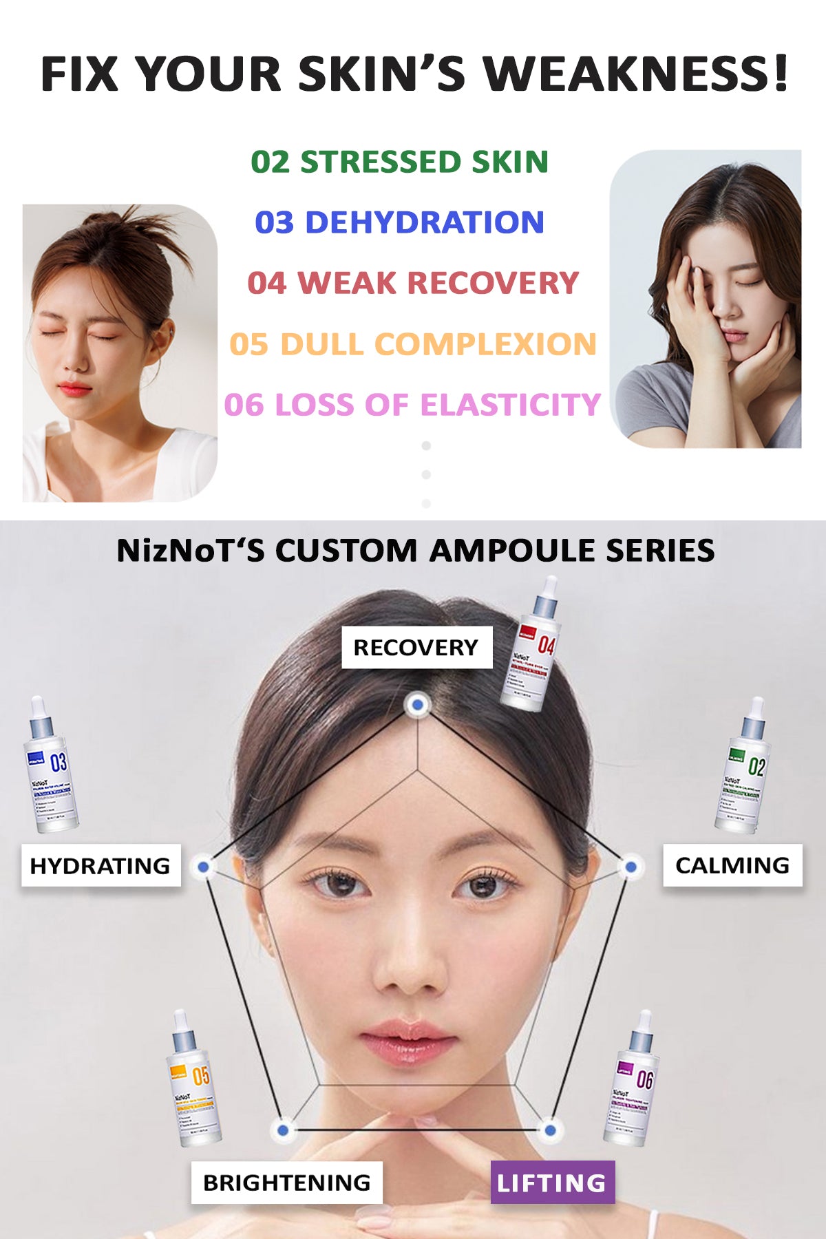 NizNoT 06 Lifting Collagen Tightening Ampoule 50ml/1.69 fl.oz