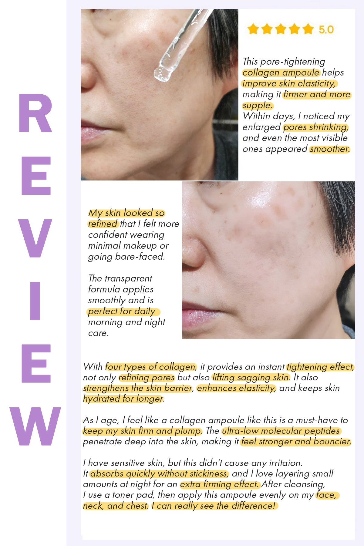 NizNoT 06 Lifting Collagen Tightening Ampoule 50ml/1.69 fl.oz