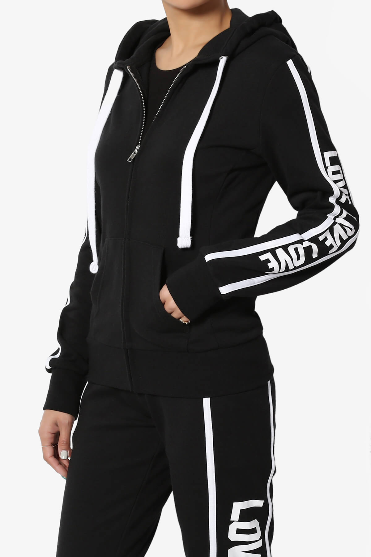 Shawnee Love Zip-Up Hoodie Jacket