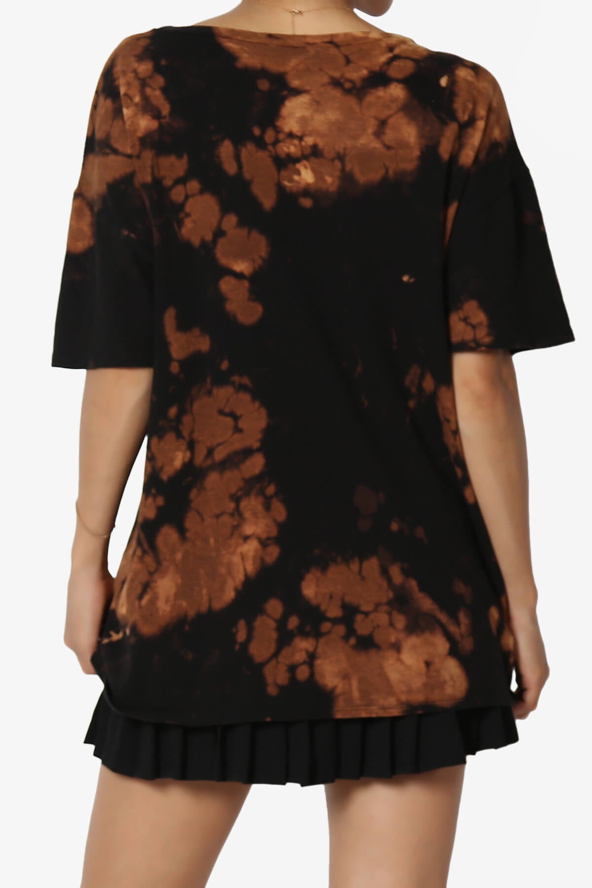 Roland Tie Dye Oversized T-Shirt BLACK_2