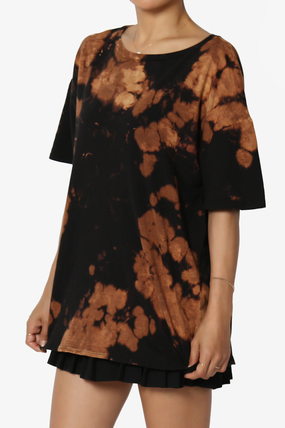 Roland Tie Dye Oversized T-Shirt BLACK_3
