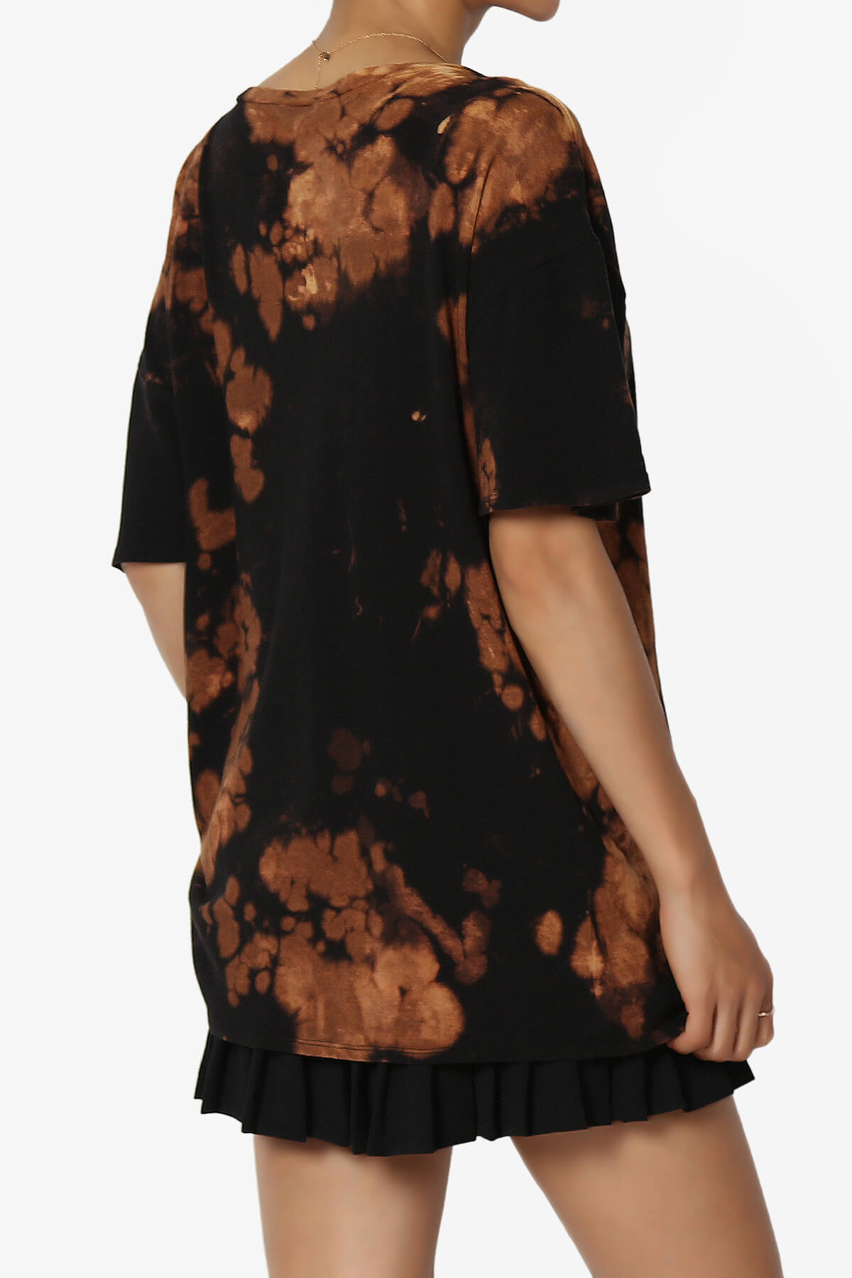 Roland Tie Dye Oversized T-Shirt BLACK_4