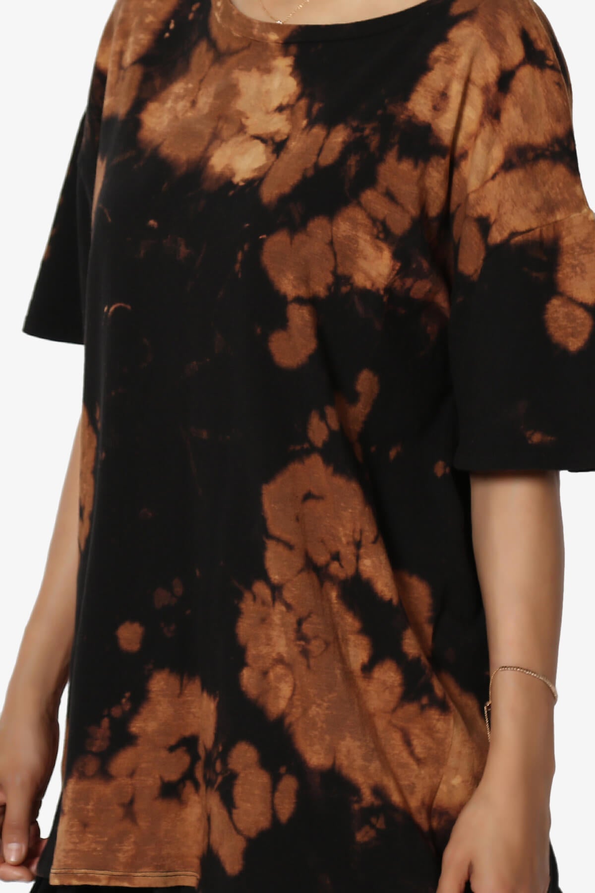 Roland Tie Dye Oversized T-Shirt BLACK_5
