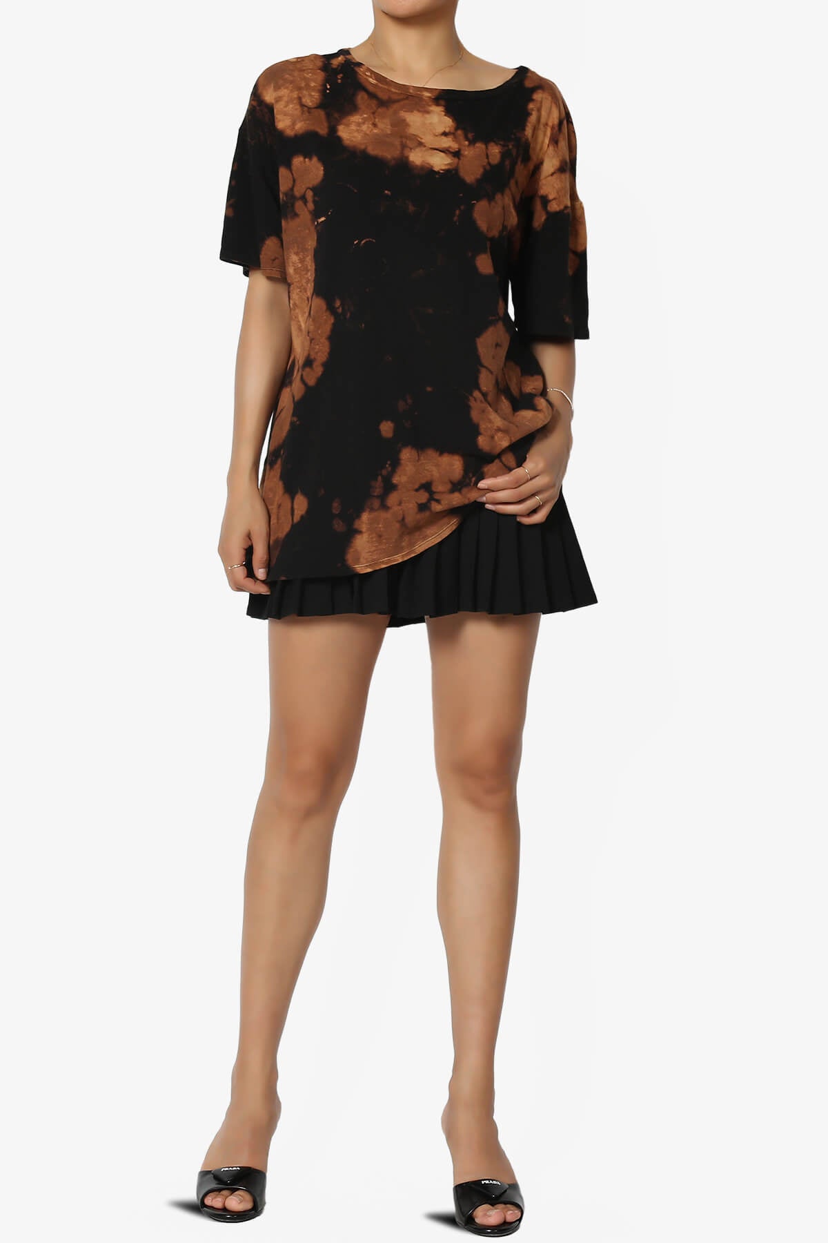 Roland Tie Dye Oversized T-Shirt BLACK_6