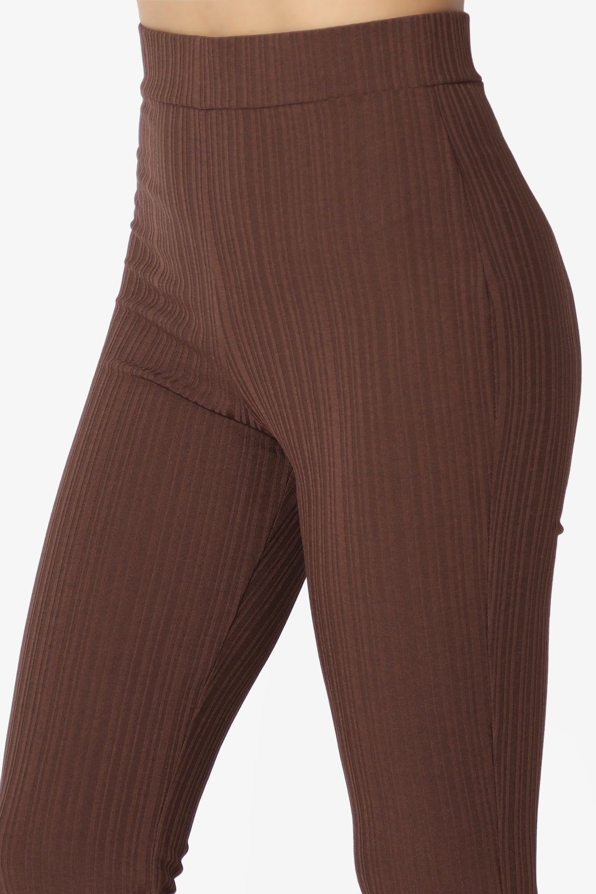 Lotto Rib High Rise Flared Pants