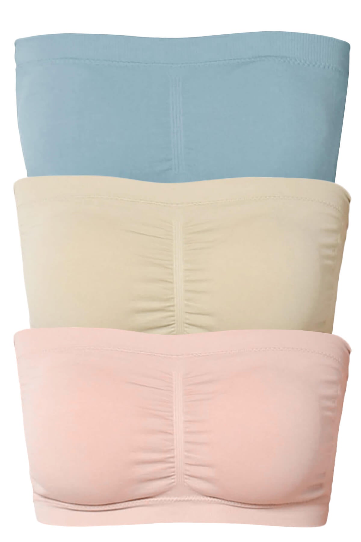 Candid Removable Pad Bandeau Bra Top