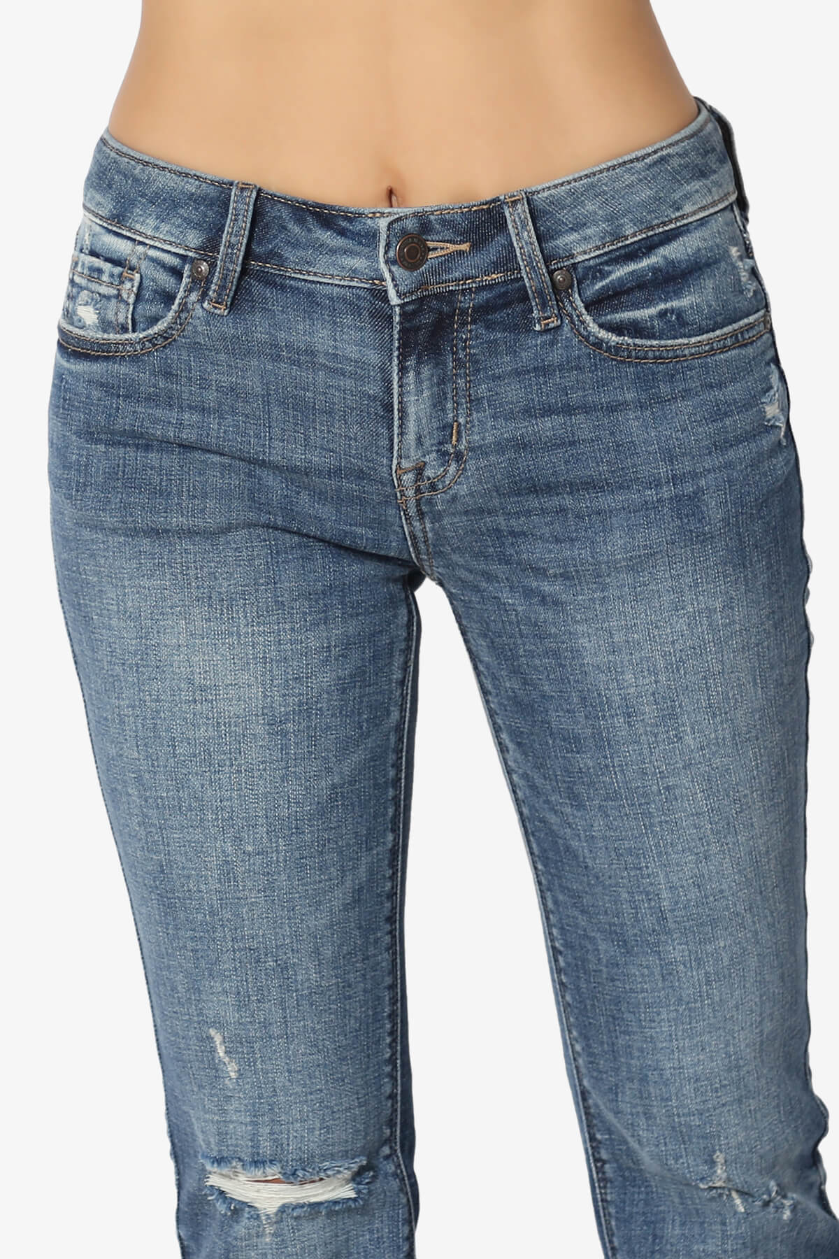 Tana Low Rise Relaxed Bootcut Jeans DARK_5