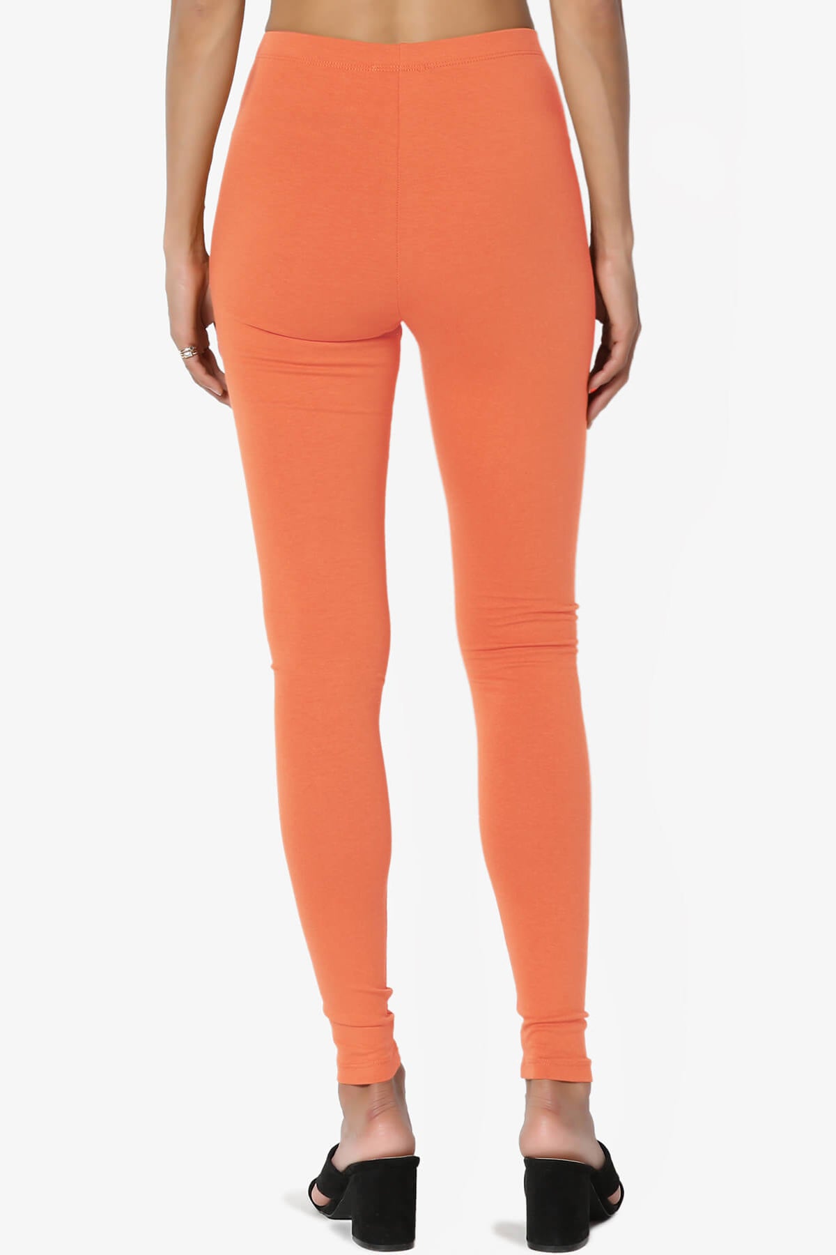 Thalia Cotton Jersey Ankle Leggings ASH COPPER_2