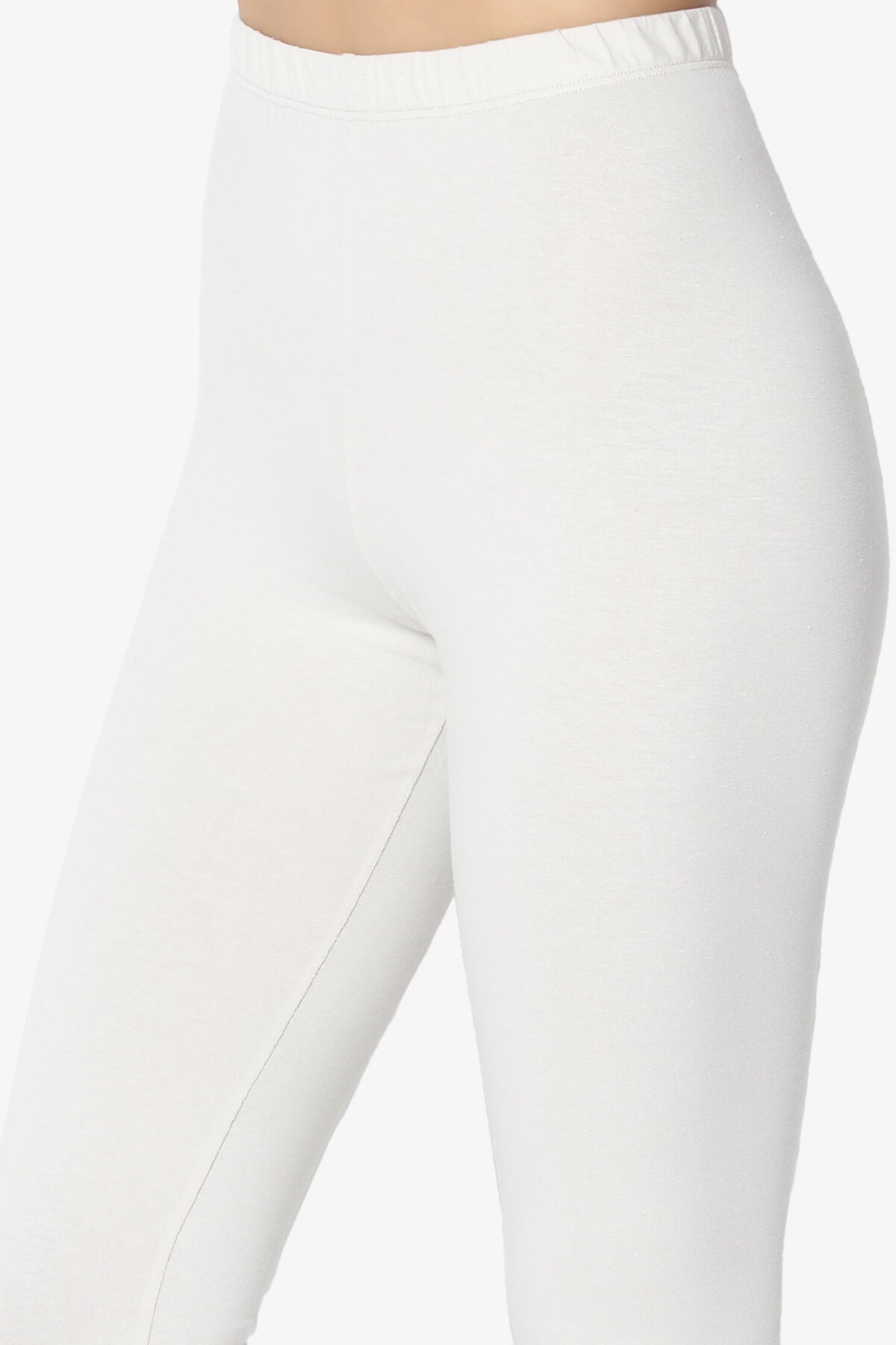 Thalia Cotton Jersey Ankle Leggings BONE_5