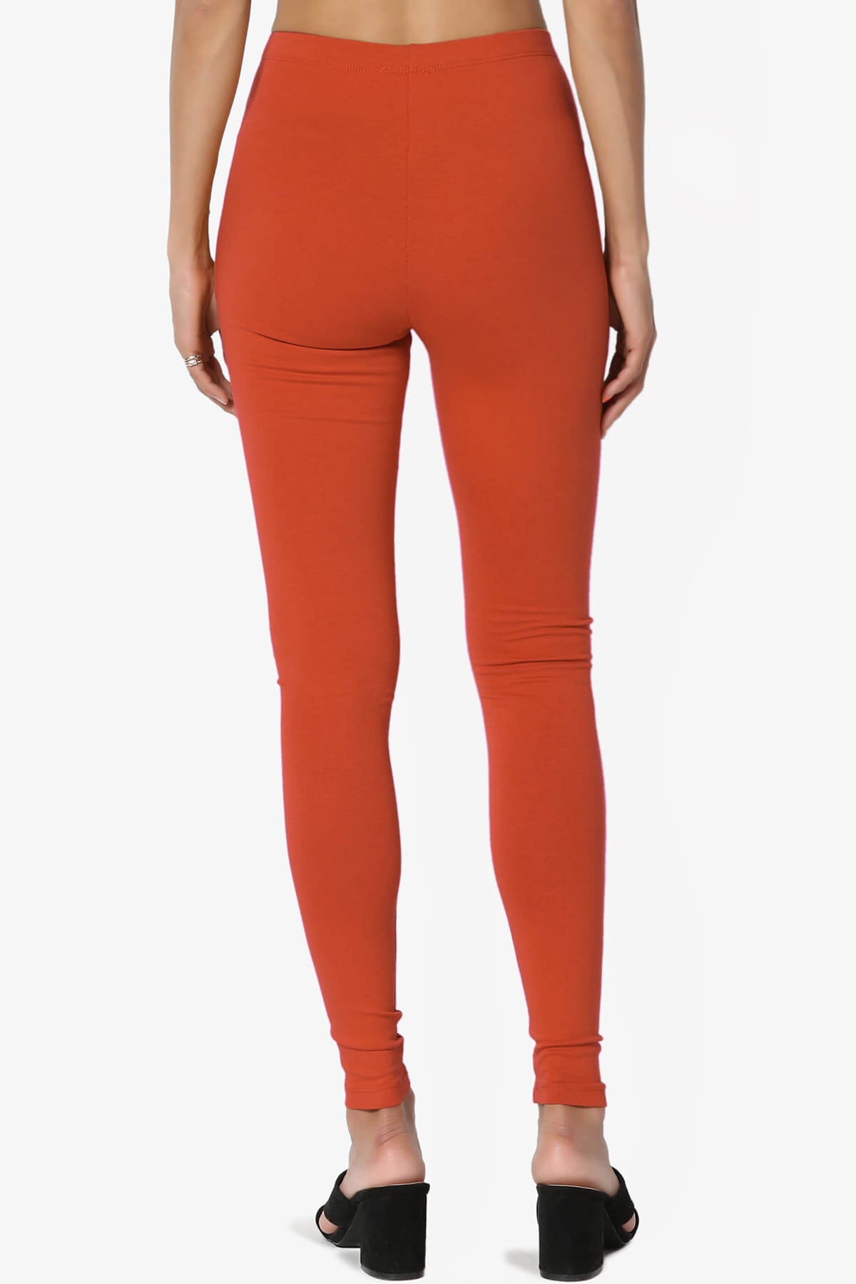 Thalia Cotton Jersey Ankle Leggings COPPER_2