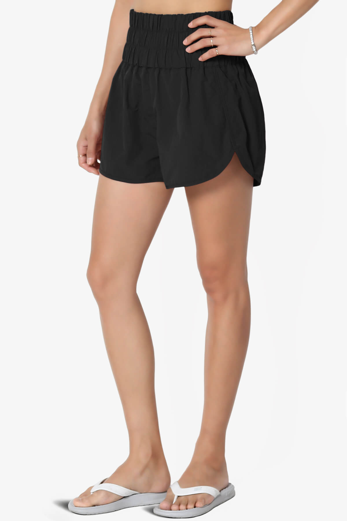 The Way Home Running Shorts BLACK_3