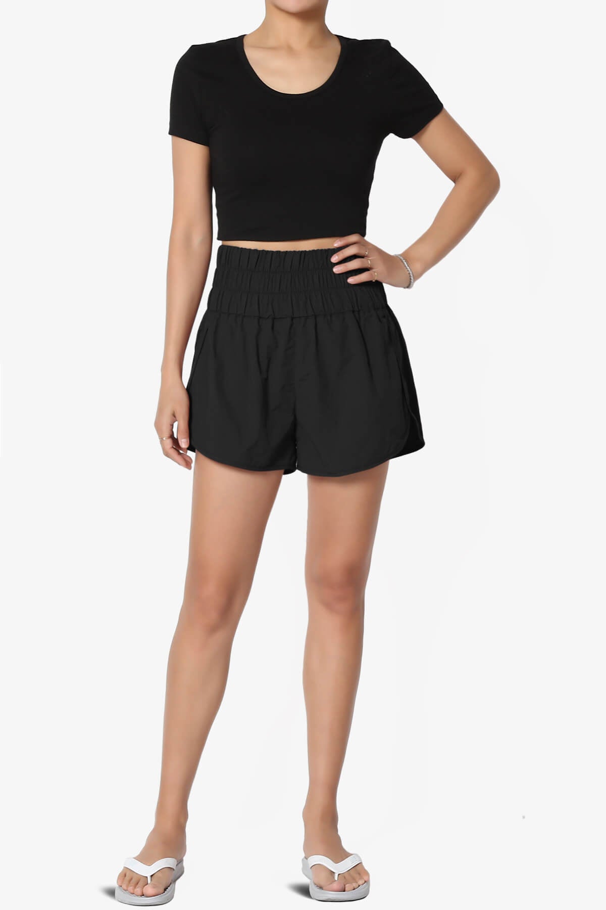 The Way Home Running Shorts BLACK_6