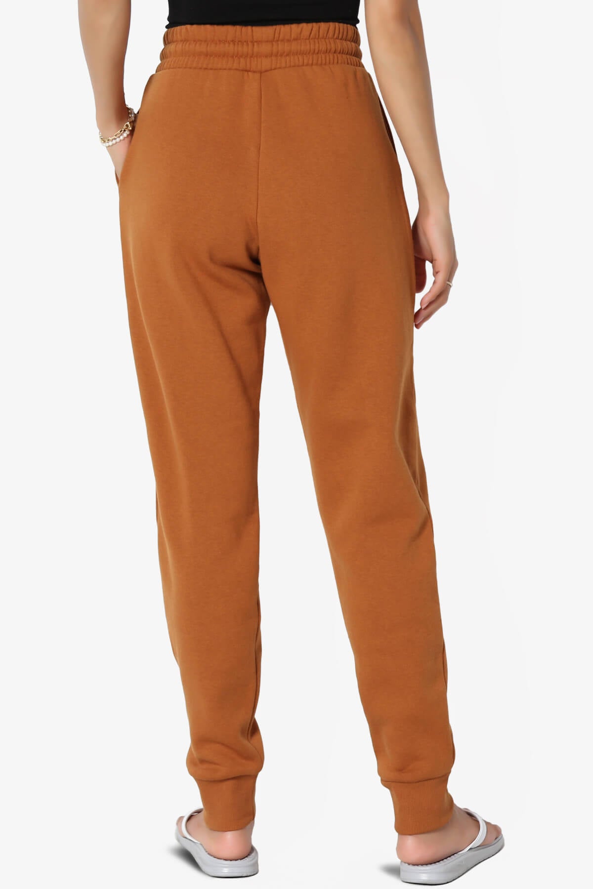 Tove Drawstring Jogger Sweatpants ALMOND_2