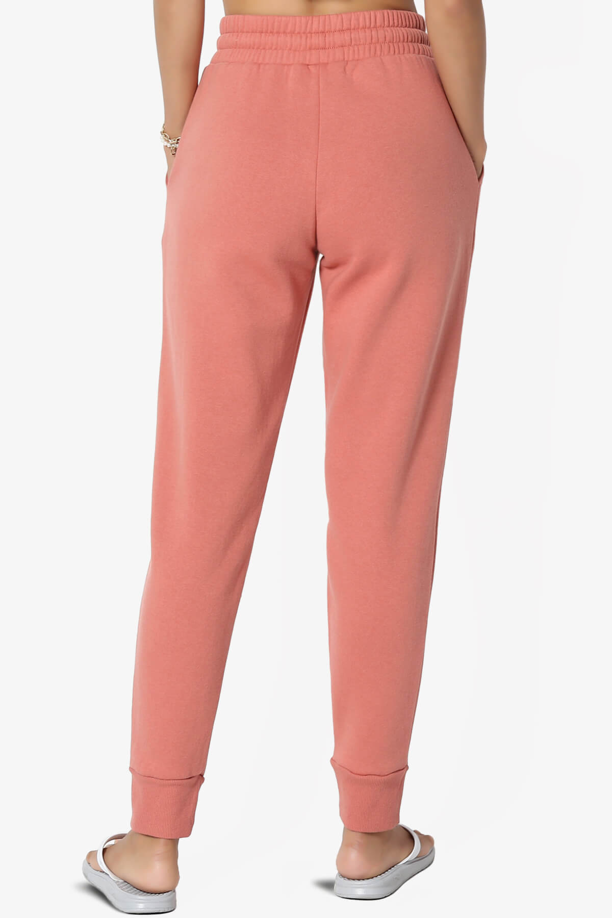 Tove Drawstring Jogger Sweatpants ASH ROSE_2