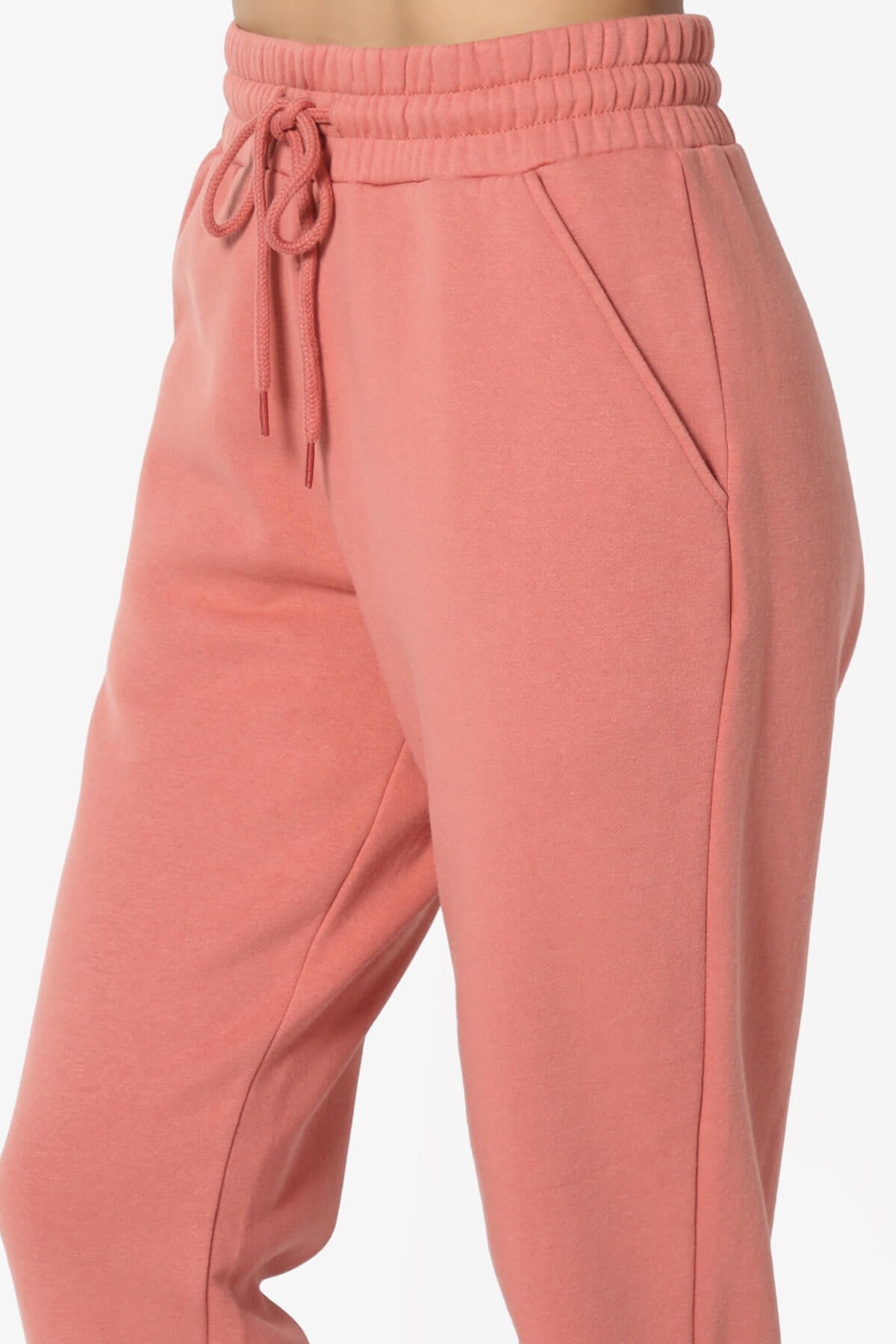 Tove Drawstring Jogger Sweatpants ASH ROSE_5