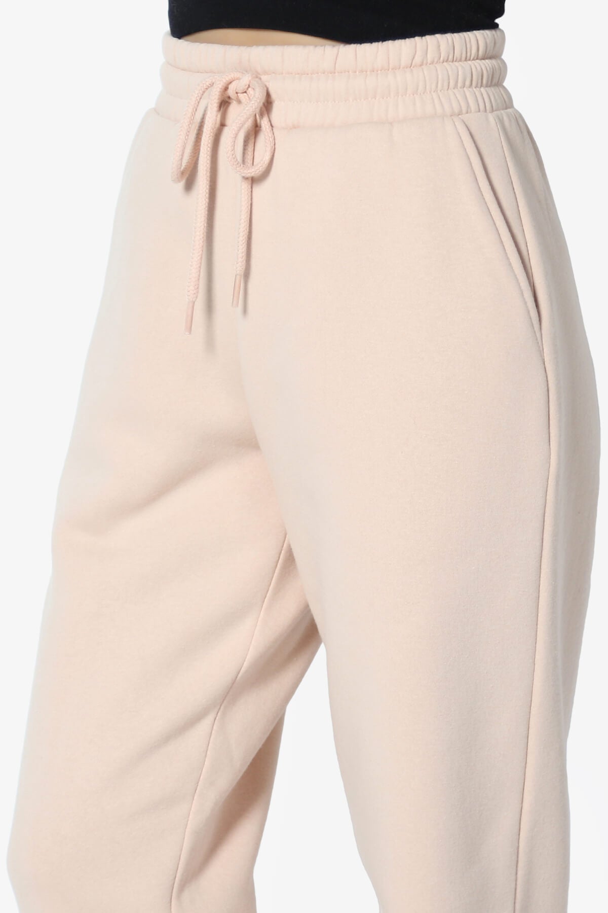 Tove Drawstring Jogger Sweatpants DUSTY BLUSH_5