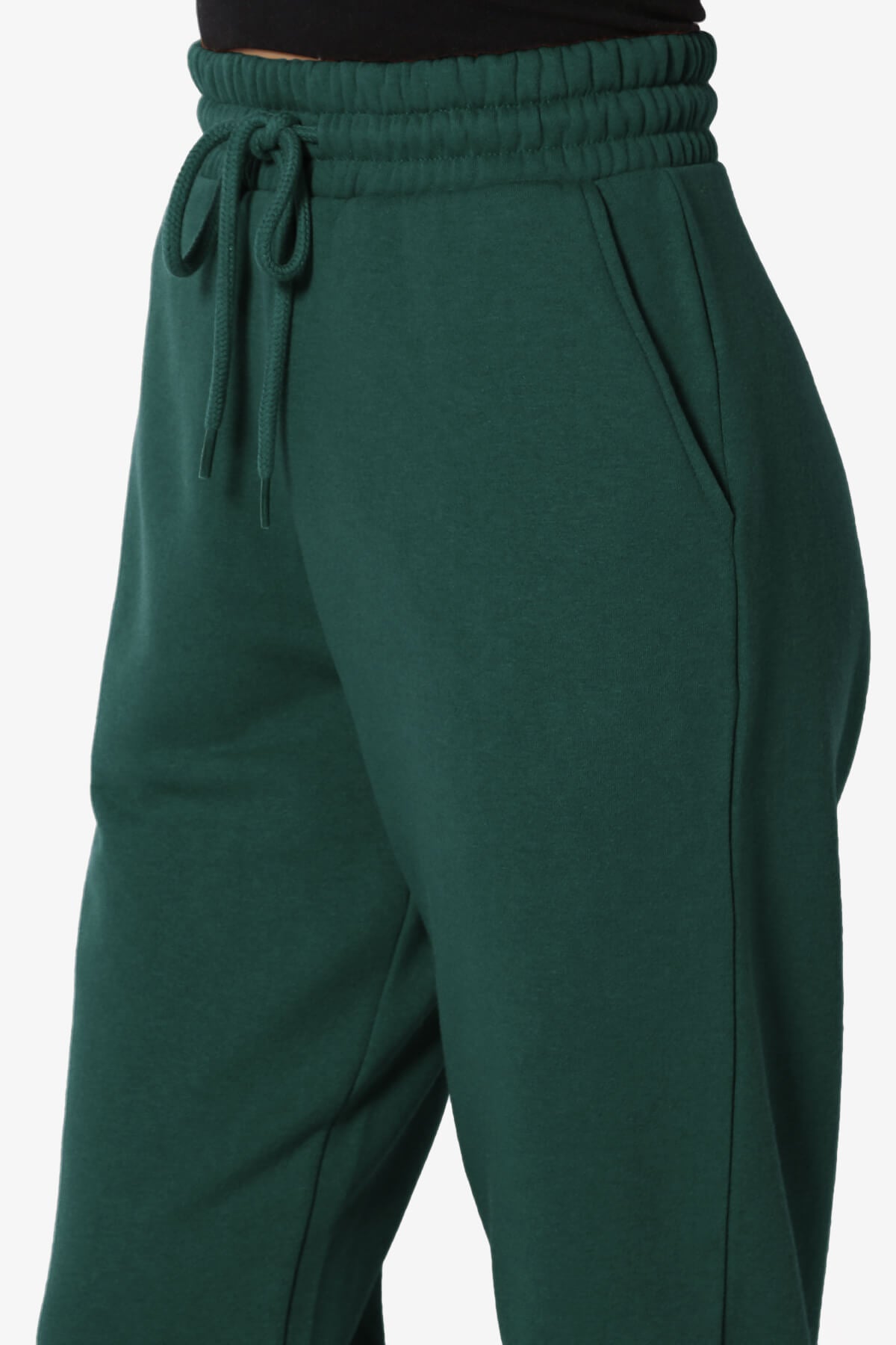 Tove Drawstring Jogger Sweatpants HUNTER GREEN_5
