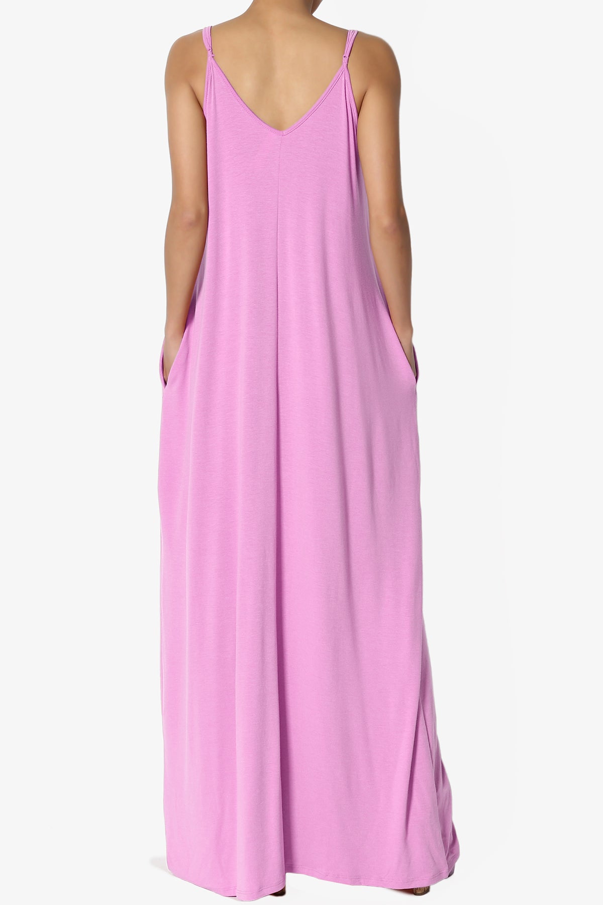 Venus Pocket Cami Maxi Dress BRIGHT LAVENDER_2