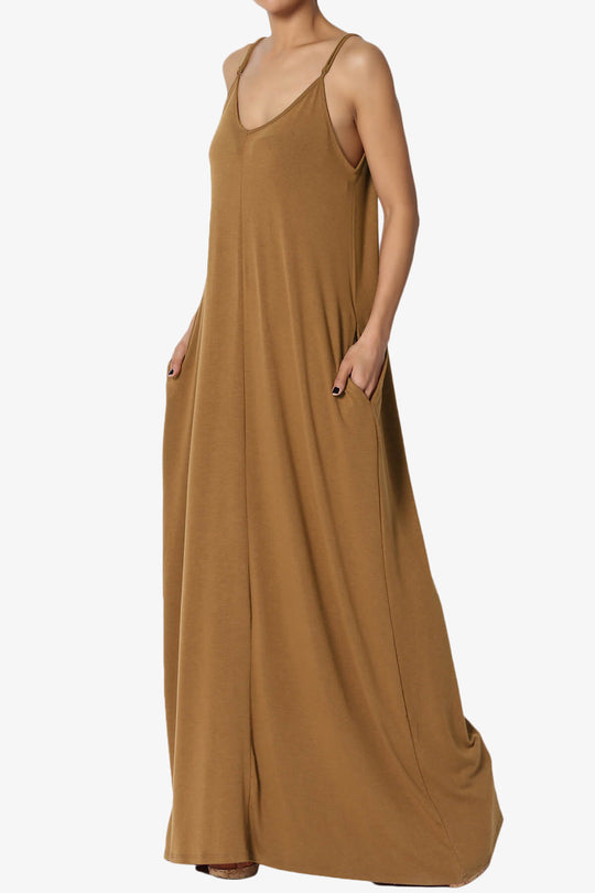 Venus Pocket Cami Maxi Dress PLUS