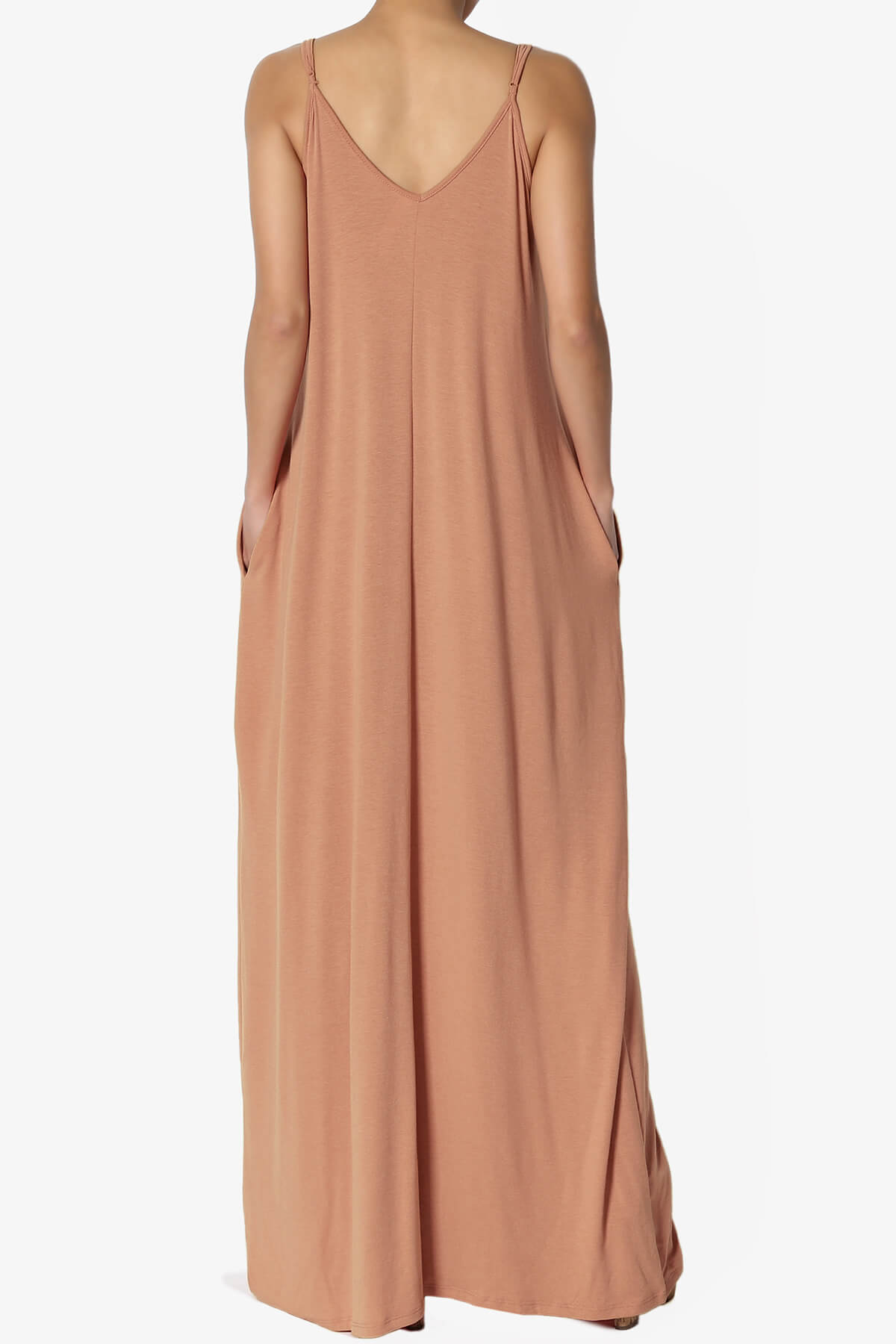 Venus Pocket Cami Maxi Dress EGG SHELL_2