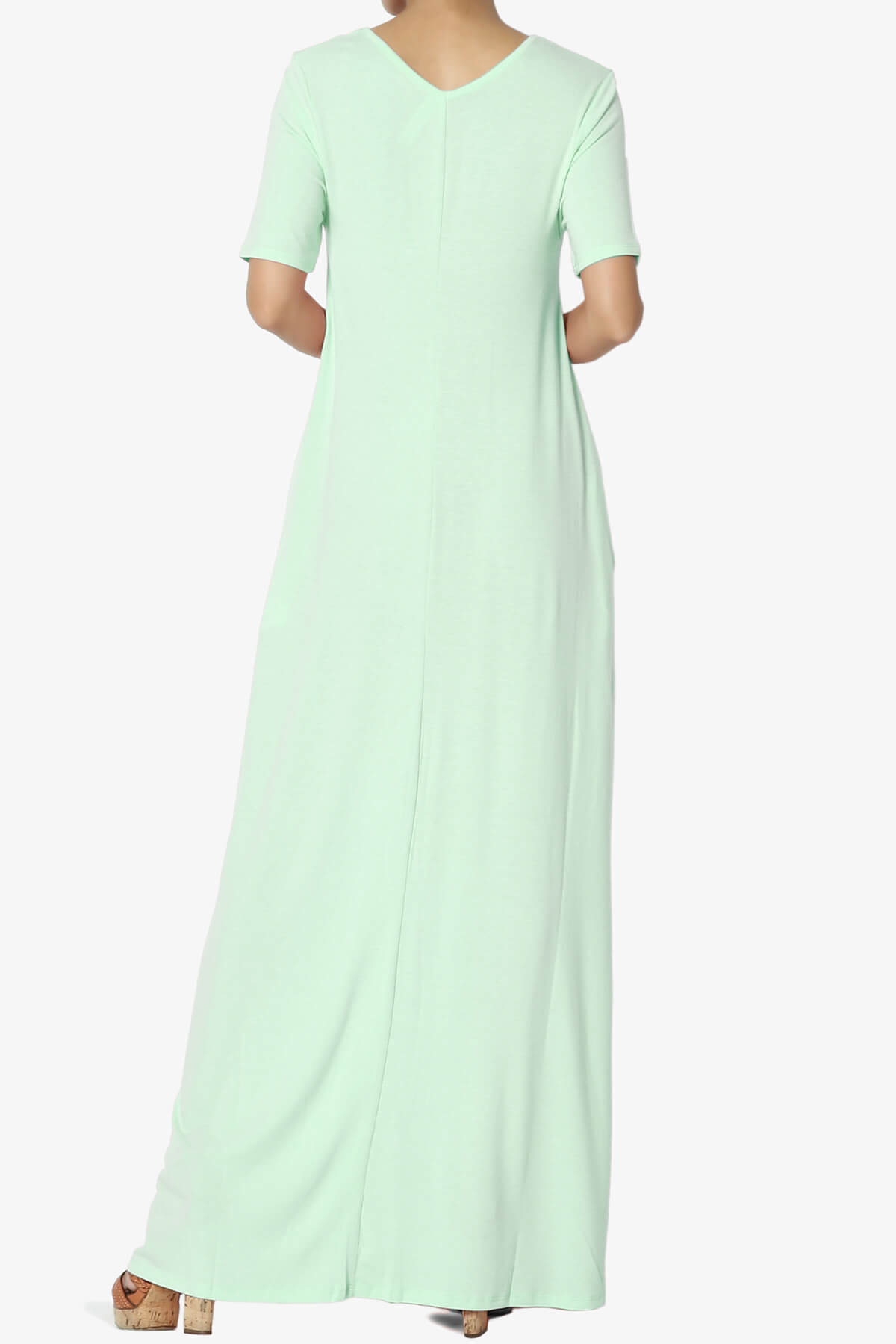 Vina Pocket Oversized Maxi Dress DUSTY MINT_2