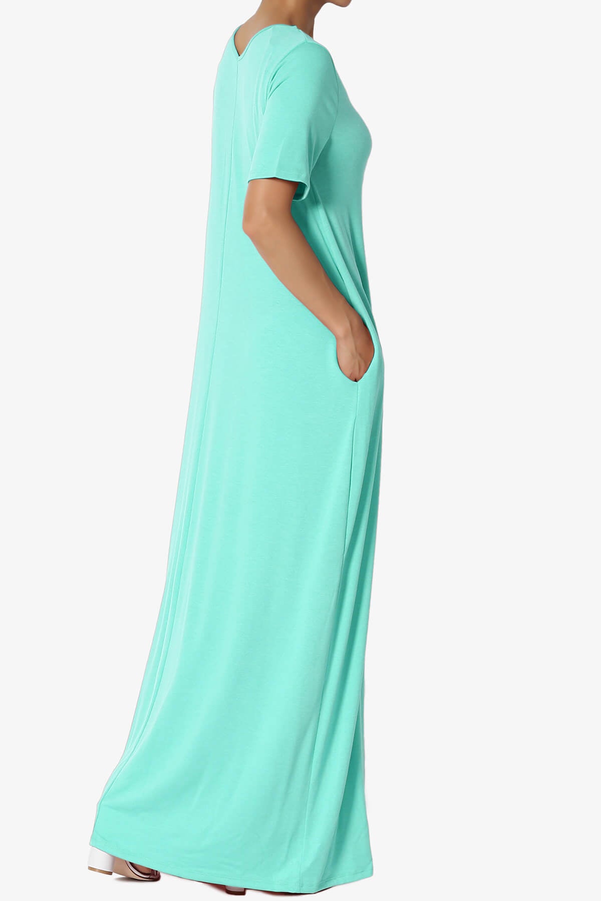 Vina Pocket Oversized Maxi Dress MINT_4