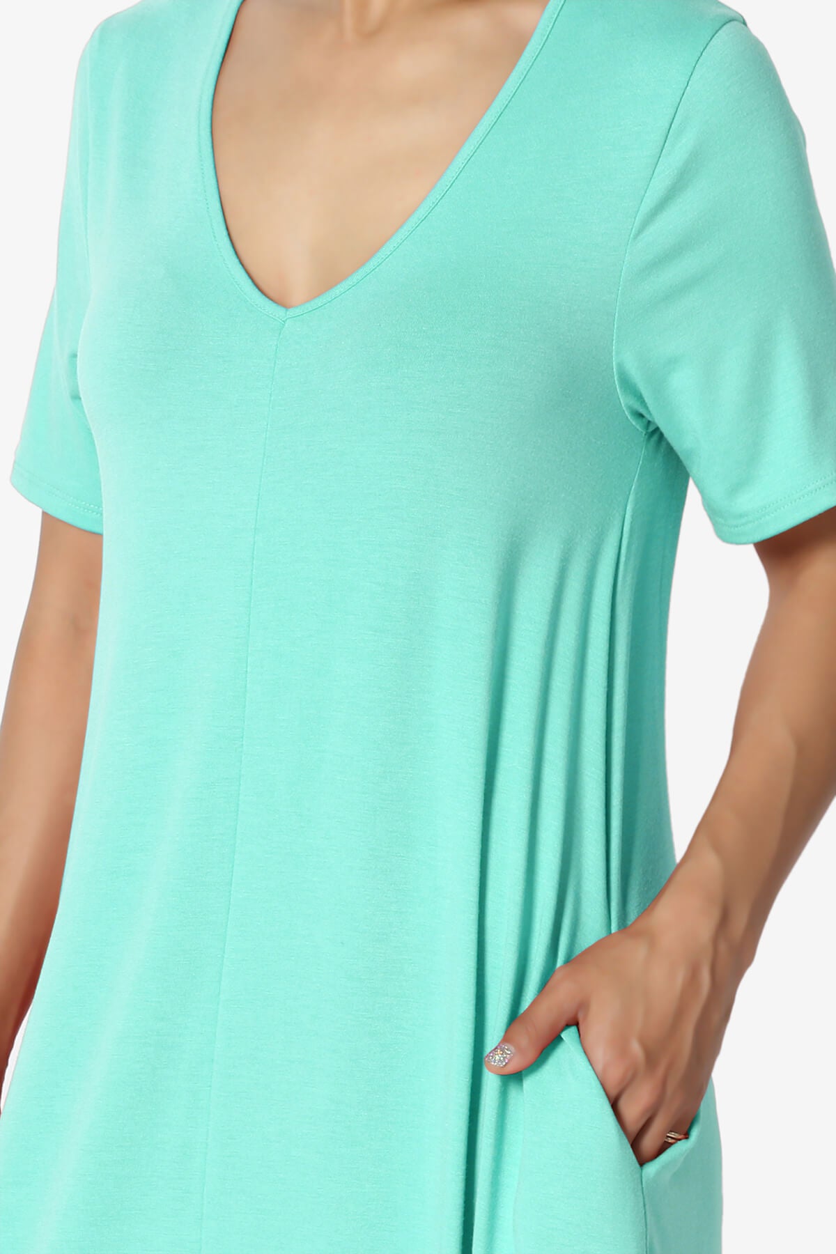 Vina Pocket Oversized Maxi Dress MINT_5