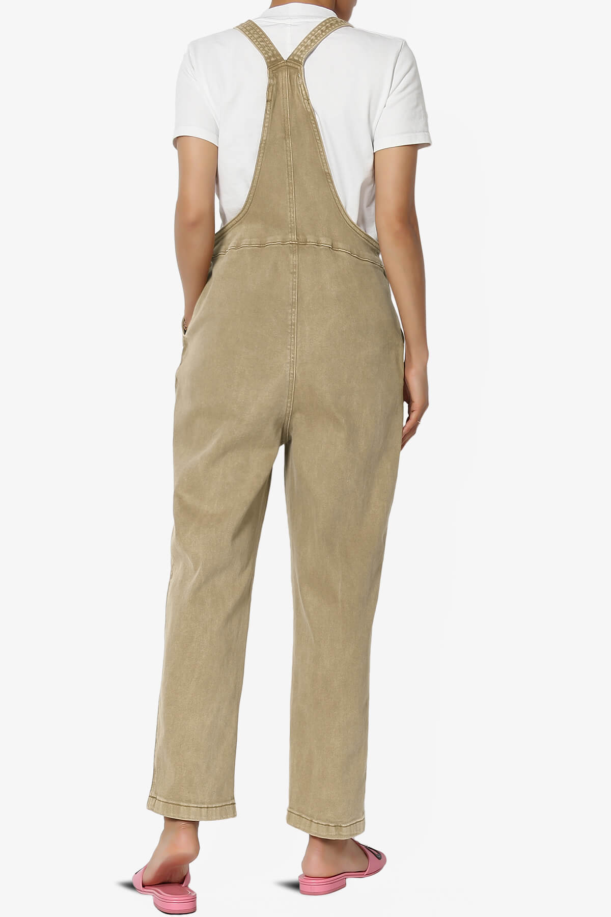 Ziggy Washed Denim Overall LIGHT CAMEL_2