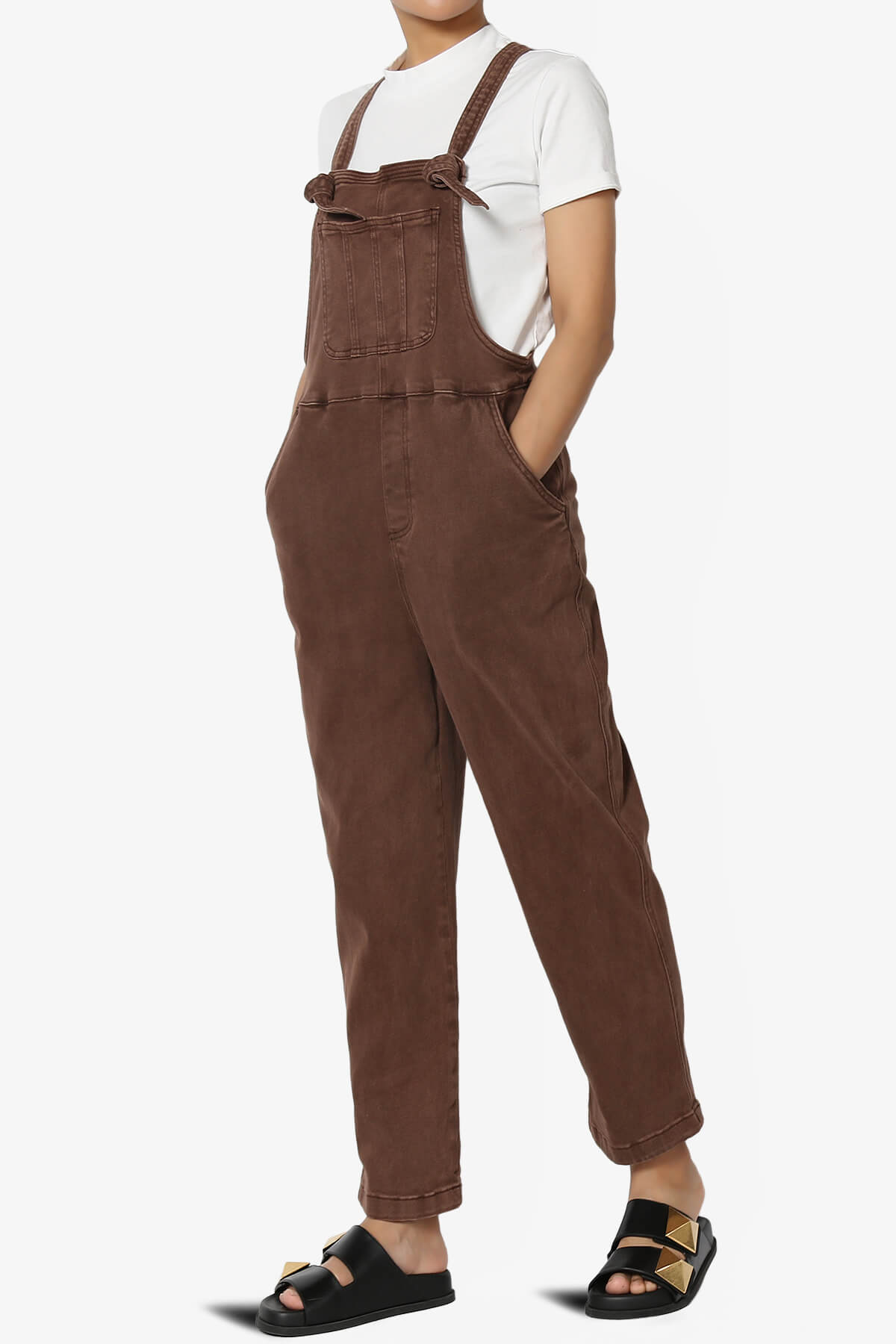 Ziggy Washed Denim Overall MAHOGANY_3