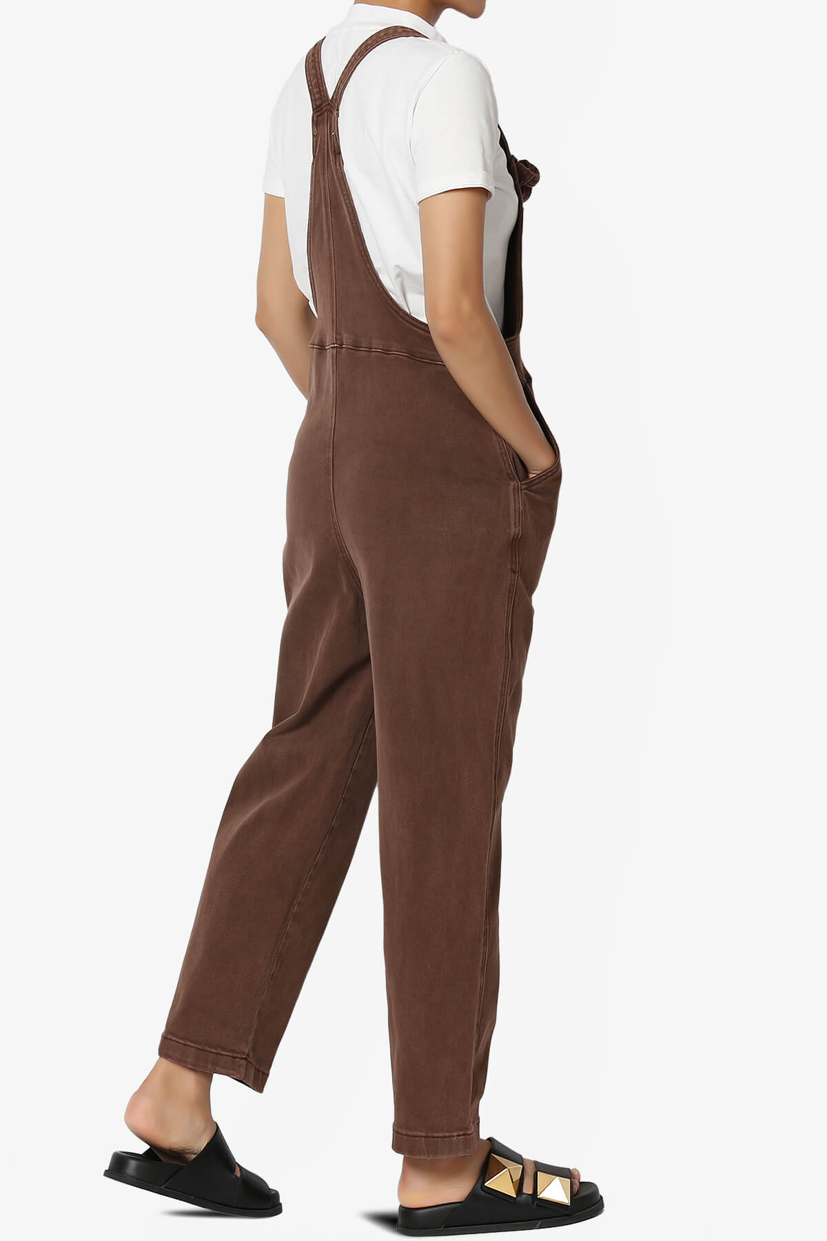 Ziggy Washed Denim Overall MAHOGANY_4