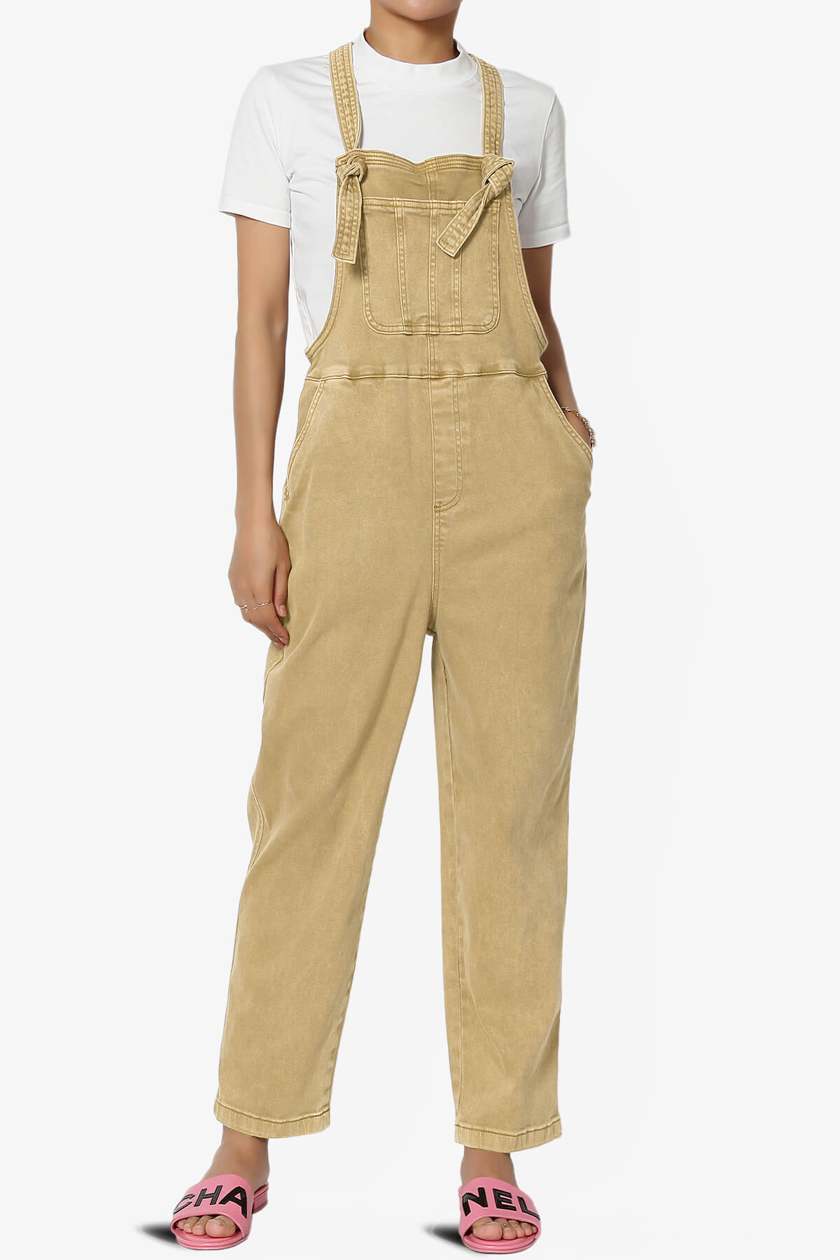 Ziggy Washed Denim Overall MUSTARD_1