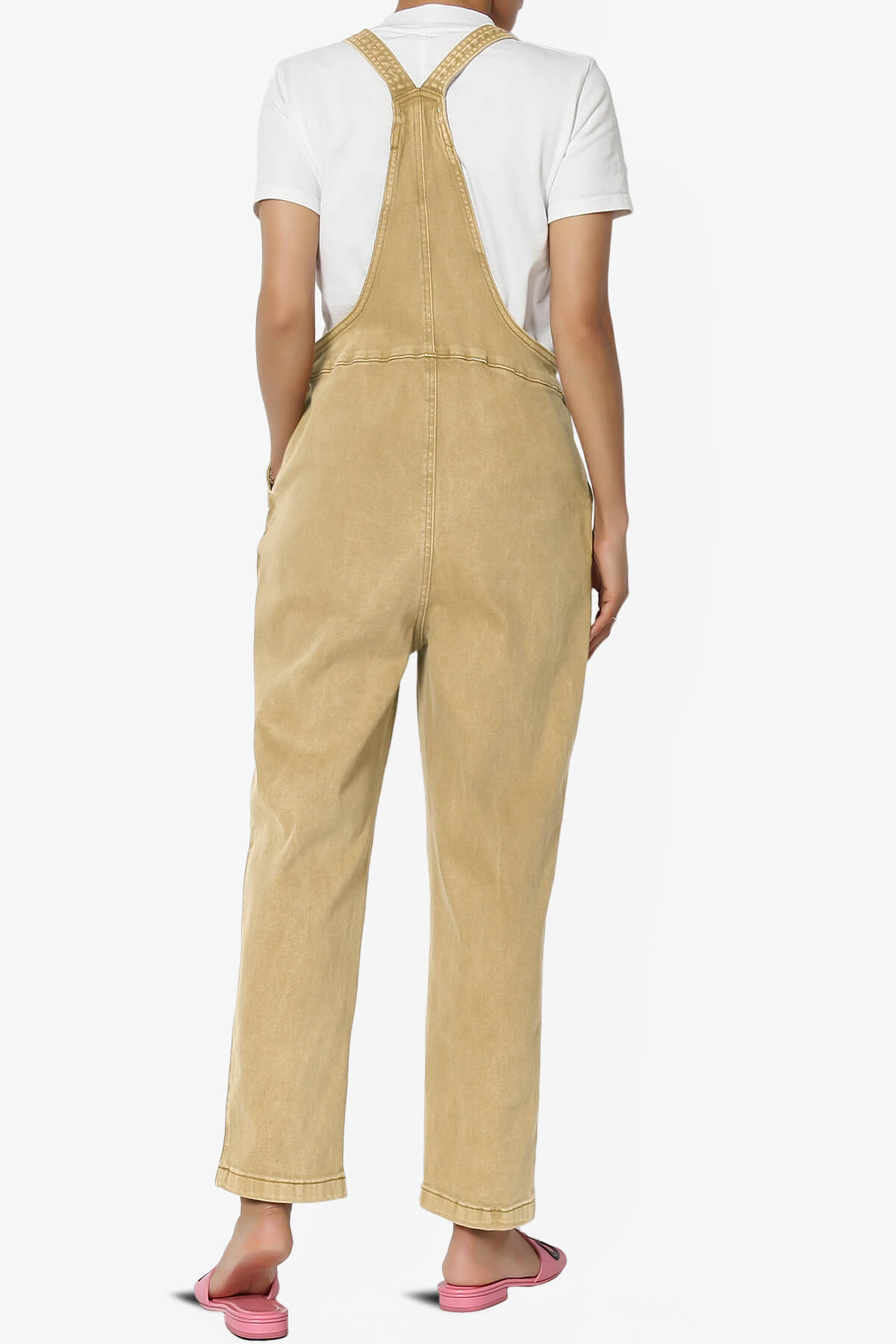 Ziggy Washed Denim Overall MUSTARD_2