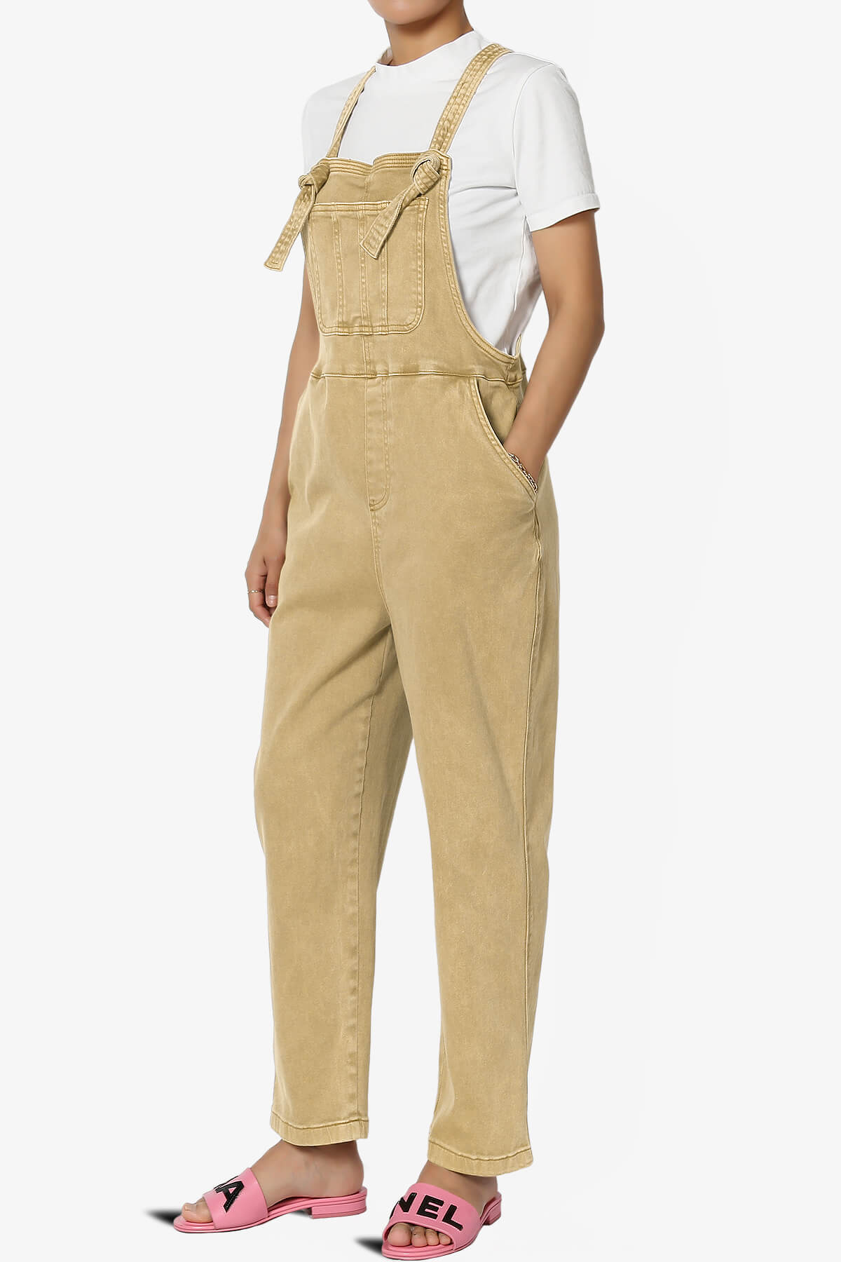 Ziggy Washed Denim Overall MUSTARD_3